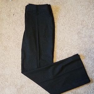 Pinstripe dress pants